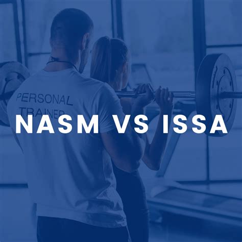 nasm vs ace vs issa|ISSA vs. NASM vs. ACE : r/personaltraining